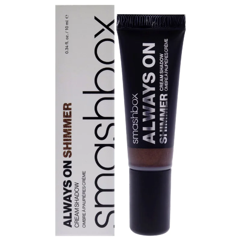 Always On Shimmer Cream Eye Shadow - Bronze by SmashBox for Women - 0.34 oz Eye Shadow