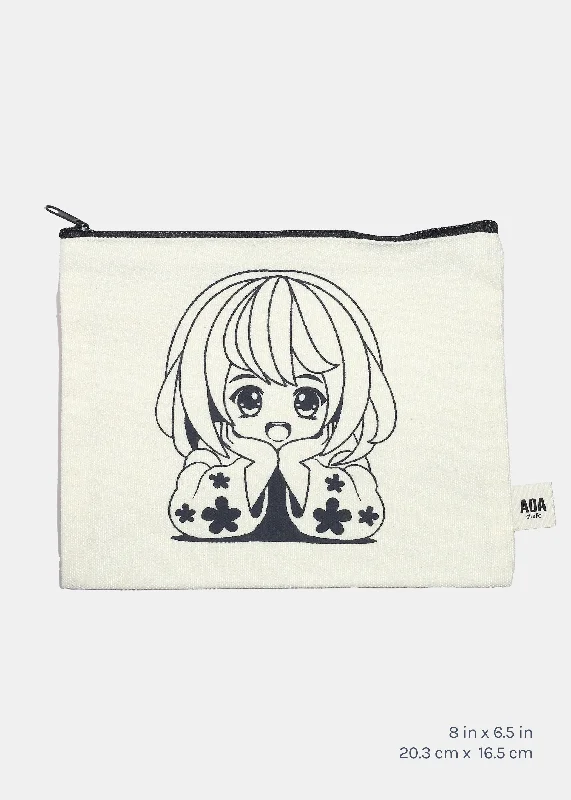 AOA Canvas Bag - Anime Girl