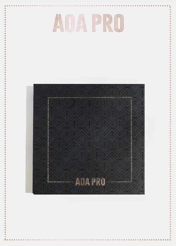 AOA Pro Magnetic Eyeshadow Palette - Black Small