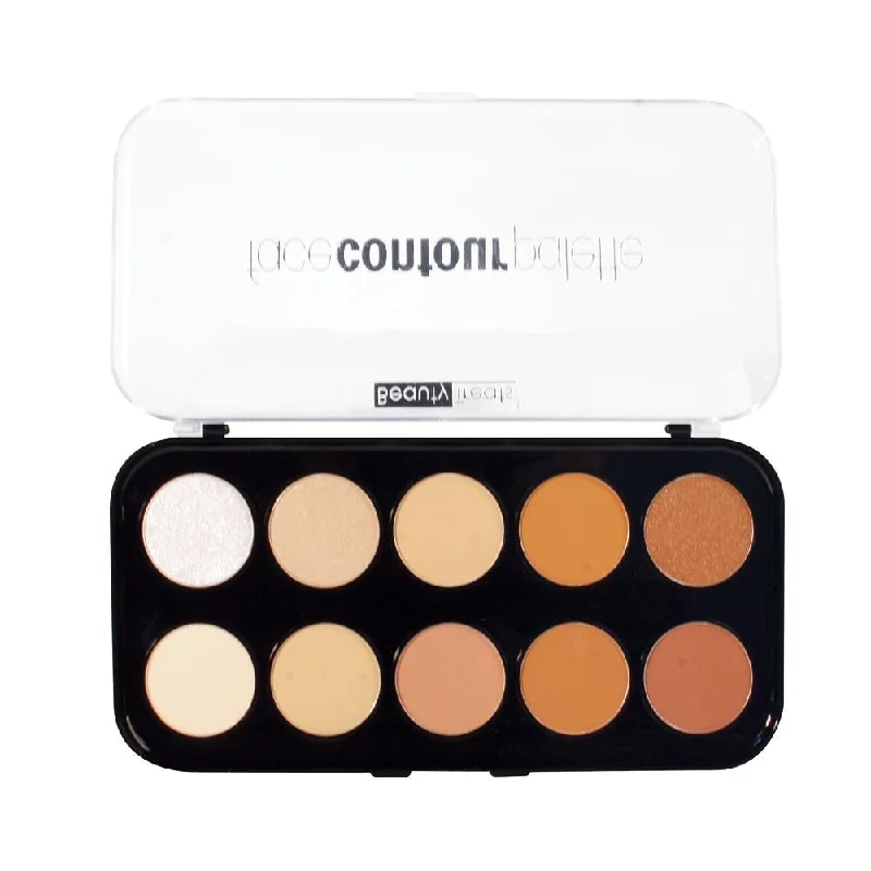 10 Color Face Contour Powder Palette