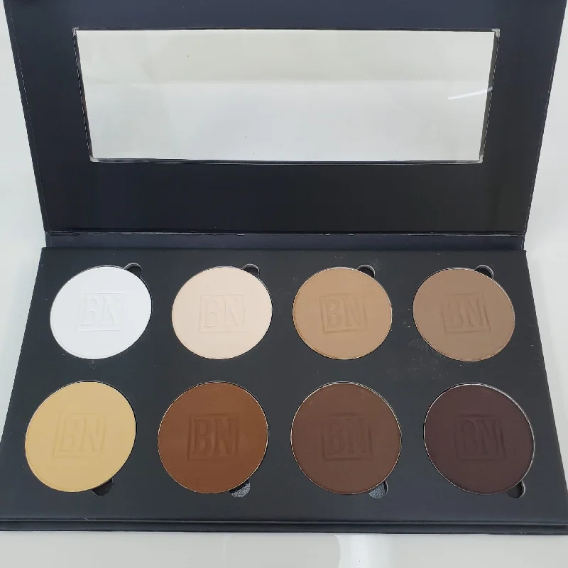 Ben Nye Media Pro HD Poudre Refillable Palette Sculpt & Contour Palette SCCP8