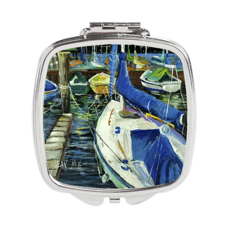 Carolines Treasures JMK1245SCM Sailboats Compact Mirror