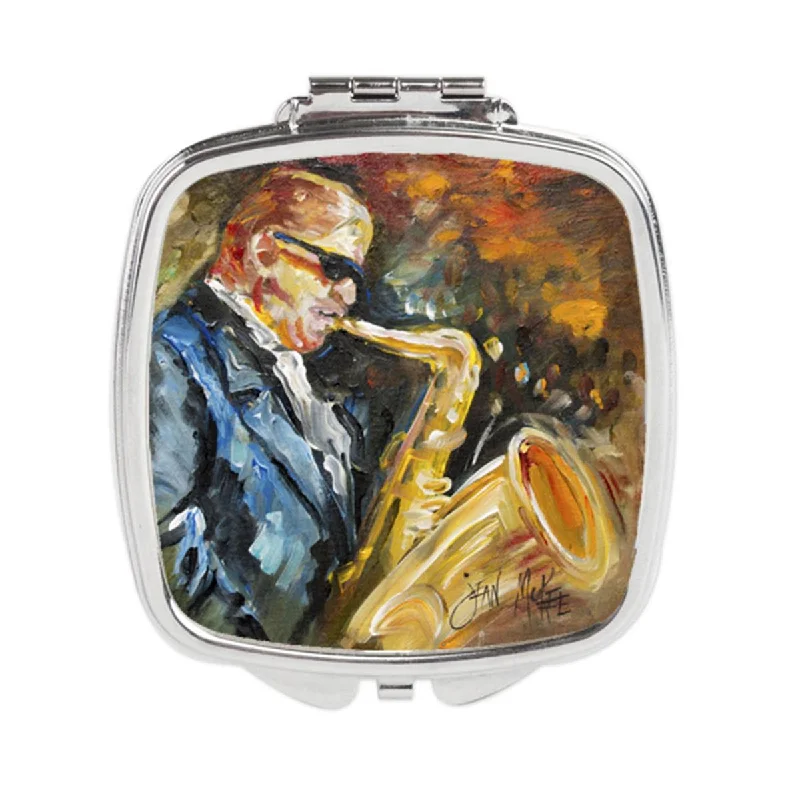 Carolines Treasures JMK1277SCM Jazz Sazophone Compact Mirror