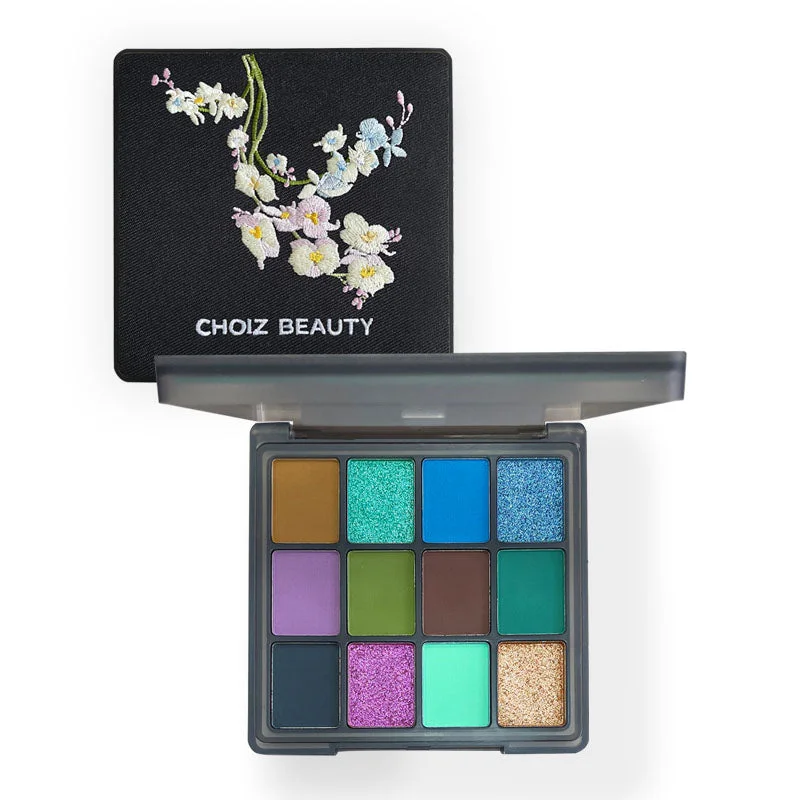 CHOIZ BEAUTY Plant Series Phalaenopsis 12-Color Eyeshadow Palette T3839