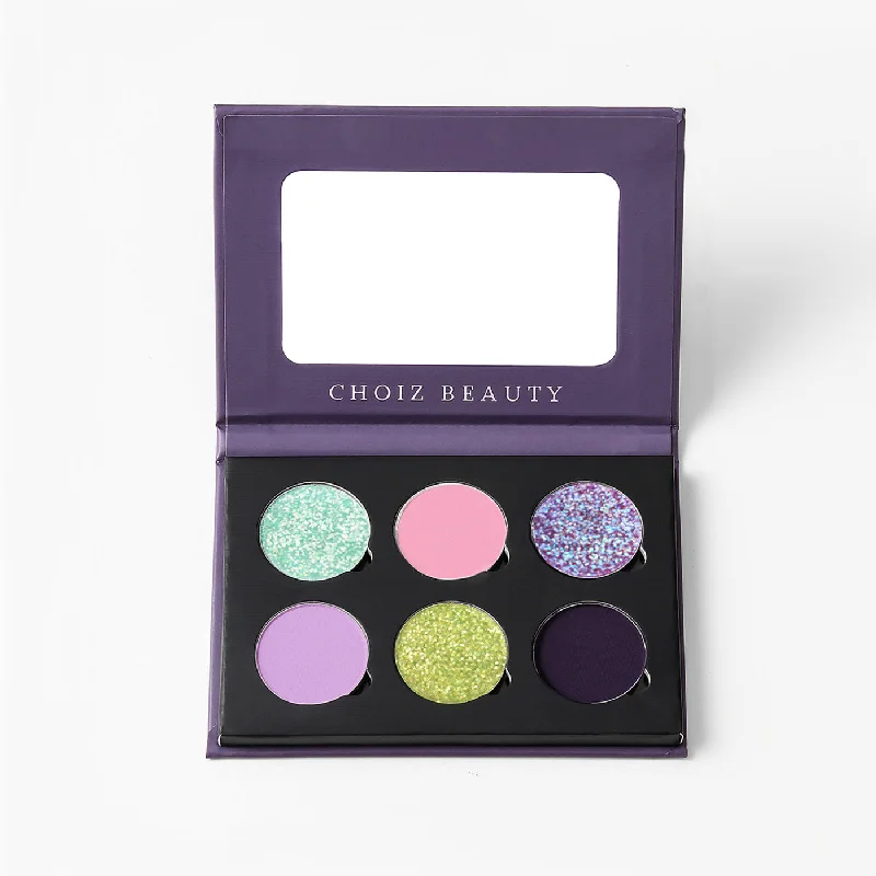 CHOIZ BEAUTY Starry Night 6-Color Chameleon Eyeshadow Palette T4195