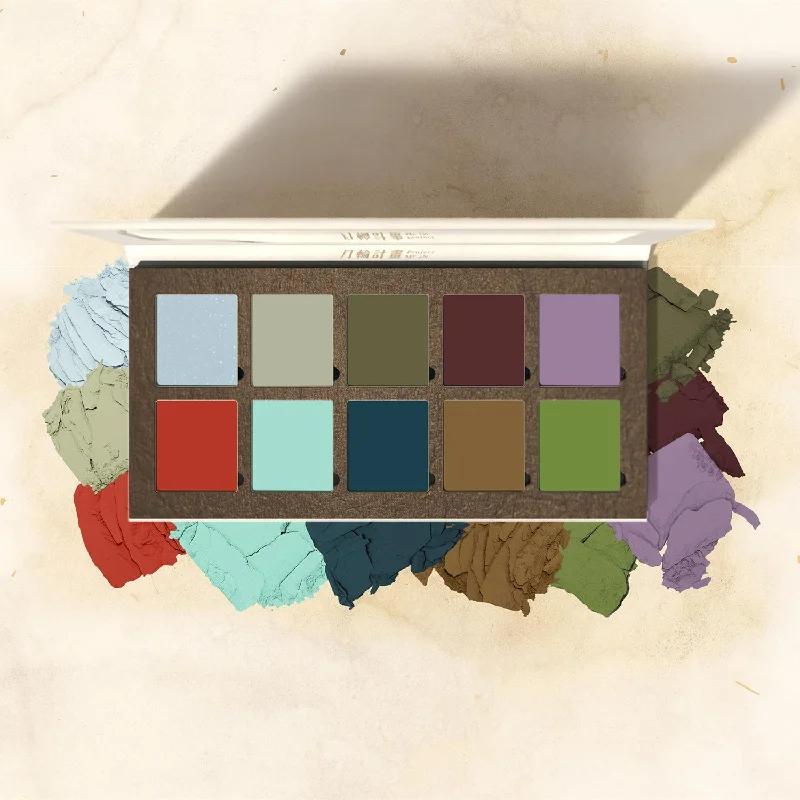 DRAMO Moon Season Eyeshadow Palette 009 Tea Dye T4139