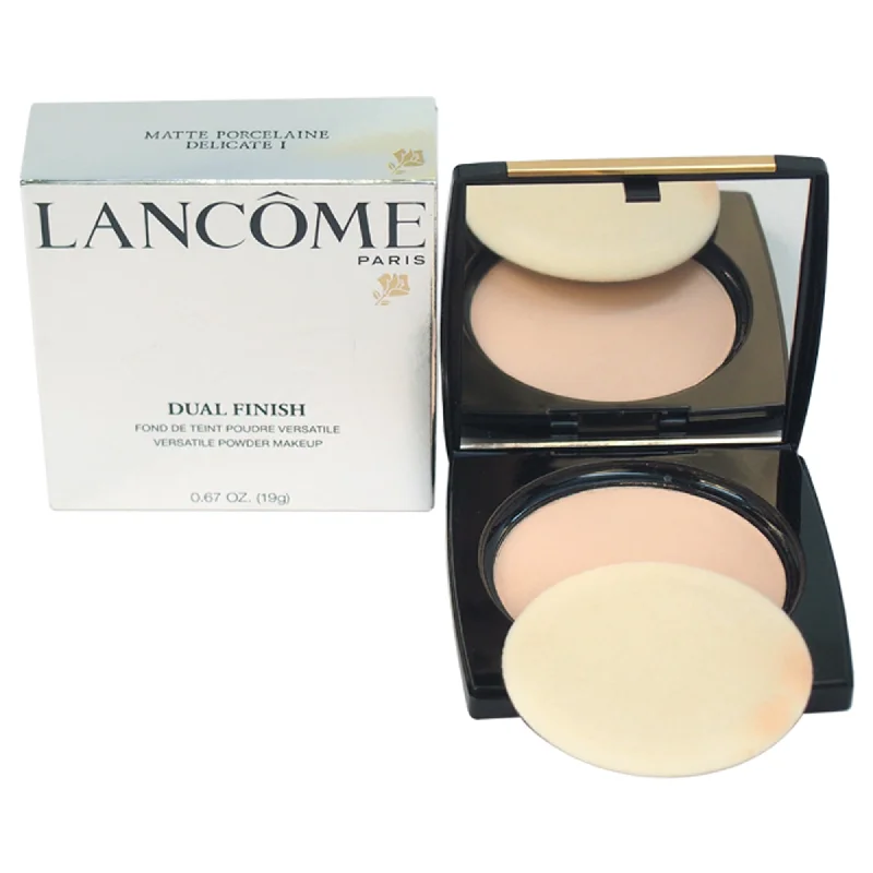 Dual Finish Multi-tasking Longwear Powder and Foundation - Matte Porcelaine Delicate I by Lancome for Women - 0.67 oz Powder