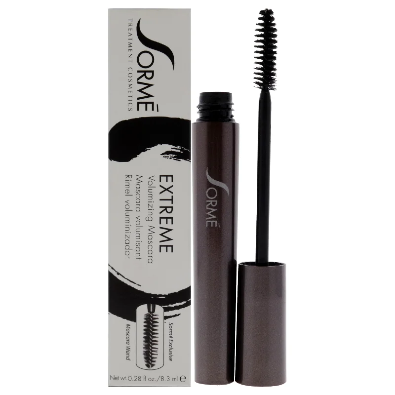 Extreme Volumizing Mascara - E01 Black by Sorme Cosmetics for Women - 0.28 oz Mascara