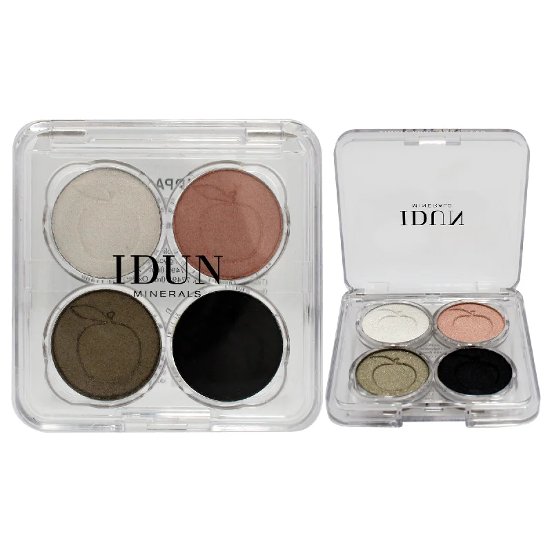 Eyeshadow Palette - 406 Vitsippa by Idun Minerals for Women - 4 x 0.03 oz Eye Shadow