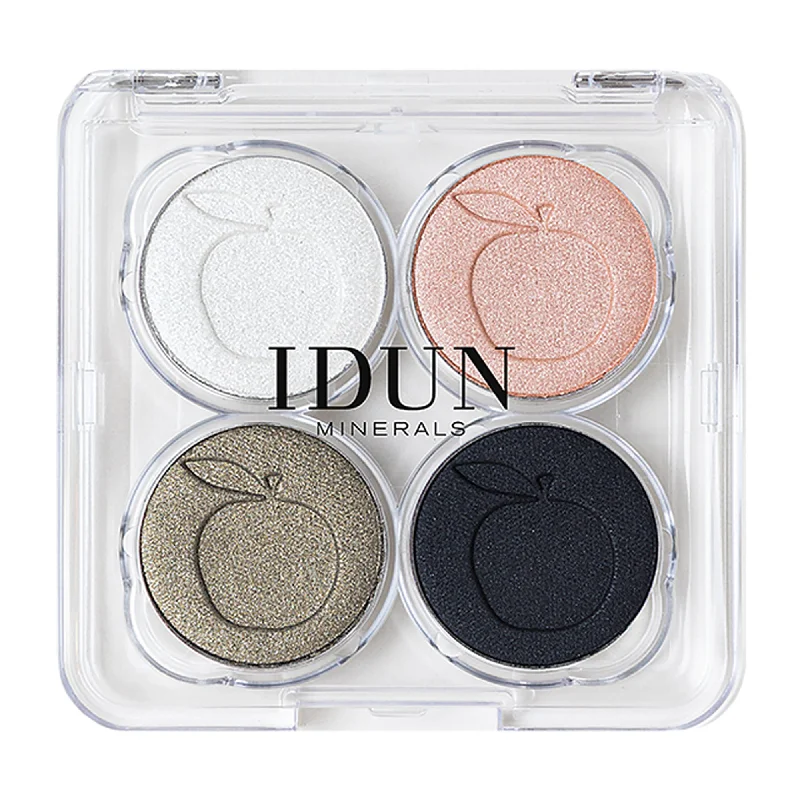 Eyeshadow Palette - 406 Vitsippa by Idun Minerals for Women - 4 x 0.03 oz Eye Shadow