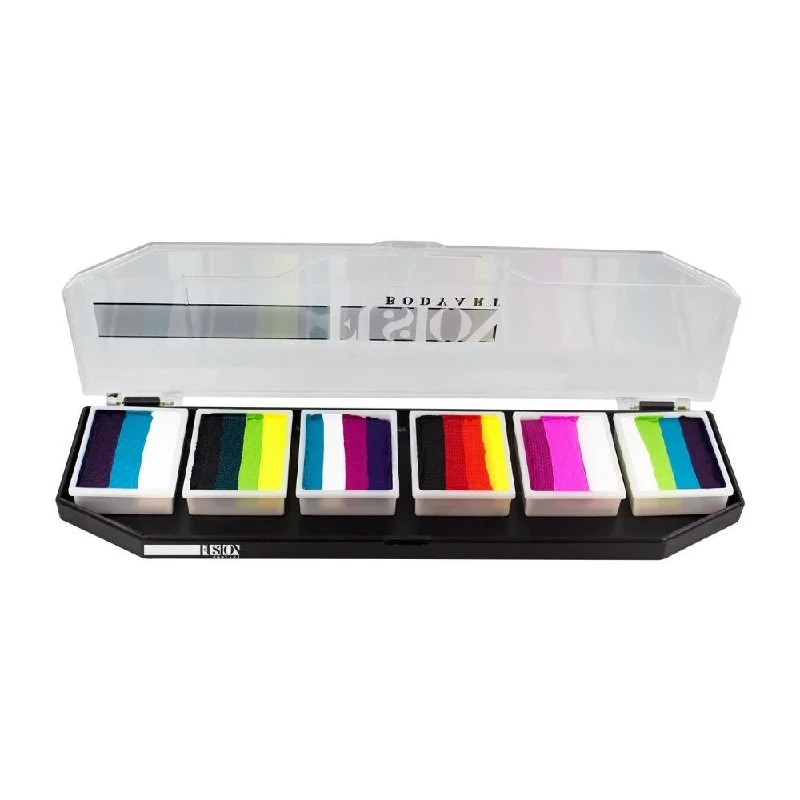 Fusion Body Art Face Painting Palette - Rainbow Burst