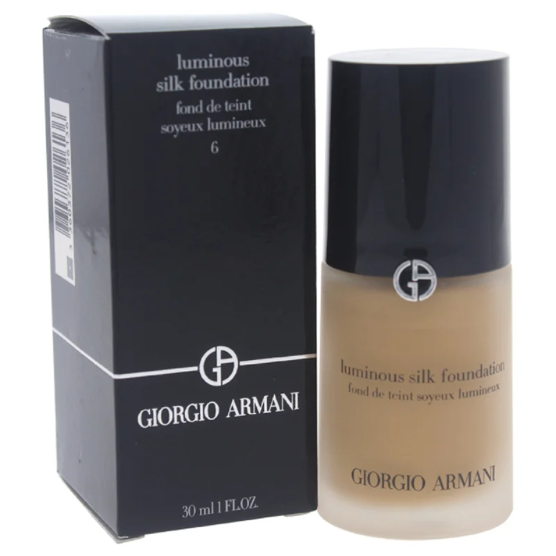 Giorgio Armani Luminous Silk Foundation - # 6 Medium/Warm For Women 1 oz Foundation