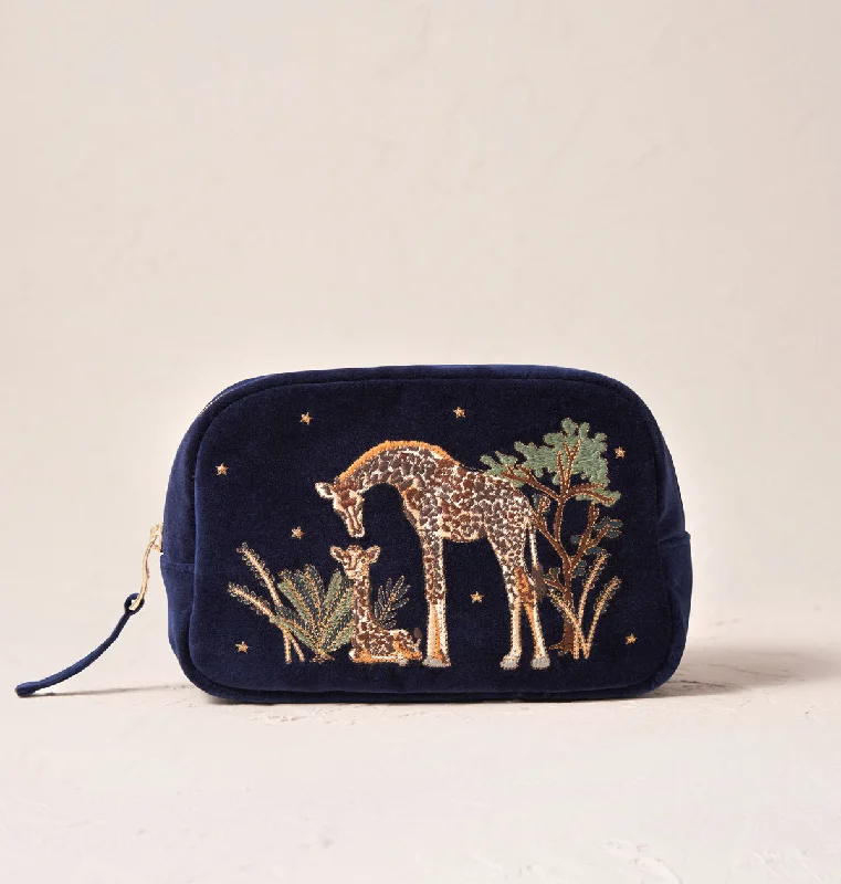 Giraffe Mother & Baby Makeup Bag