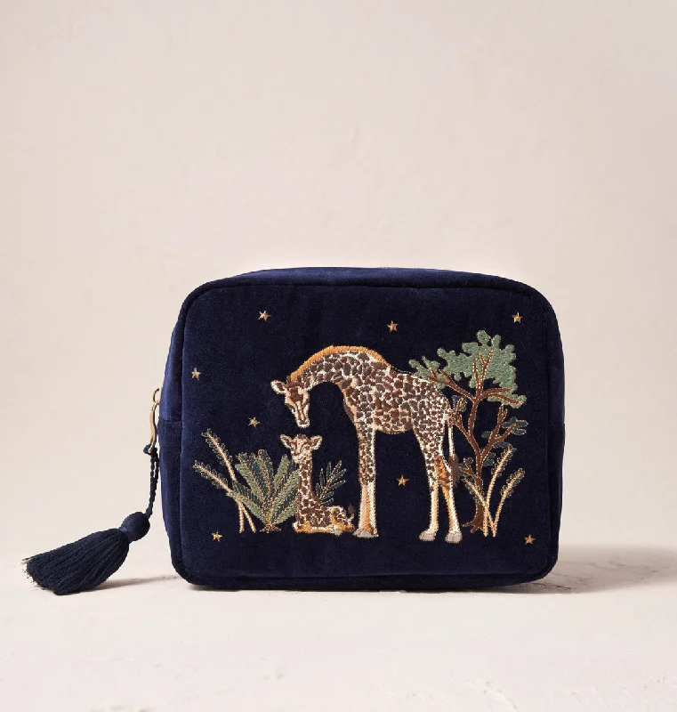 Giraffe Mother & Baby Wash Bag