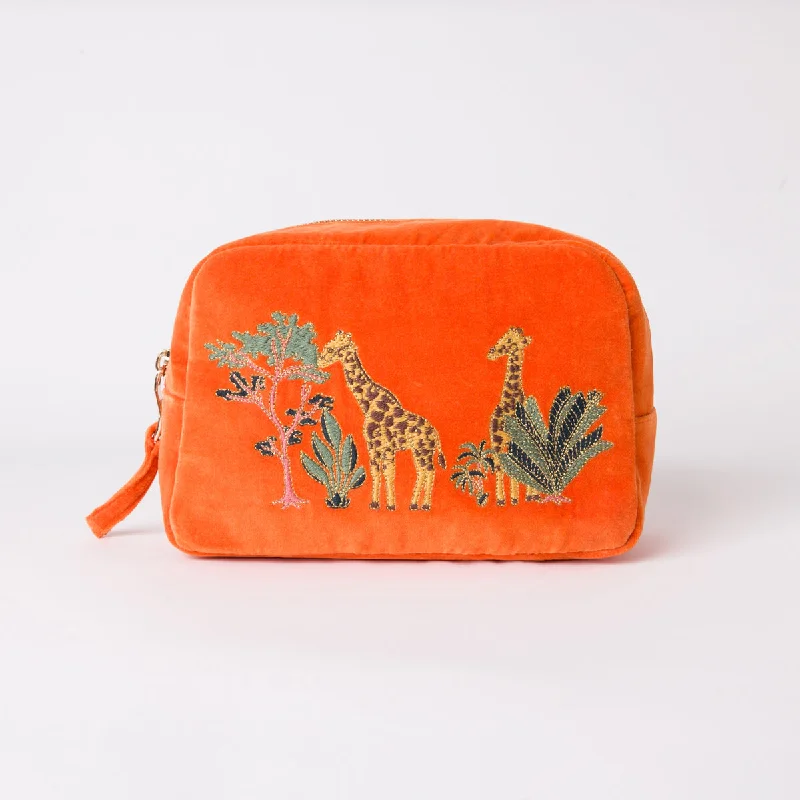 Giraffes Makeup Bag