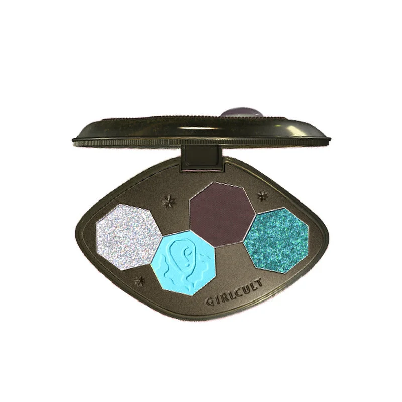 Girlcult SCI-FI MYTHOLOGY Series Holographic Eyeshadow Palette T3057