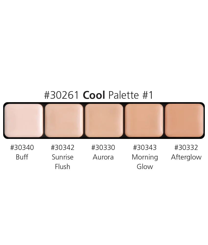 Graftobian HD Glam Creme Palette Cool #1 - 30261