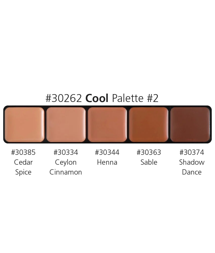 Graftobian HD Glam Creme Palette Cool #2 - 30262