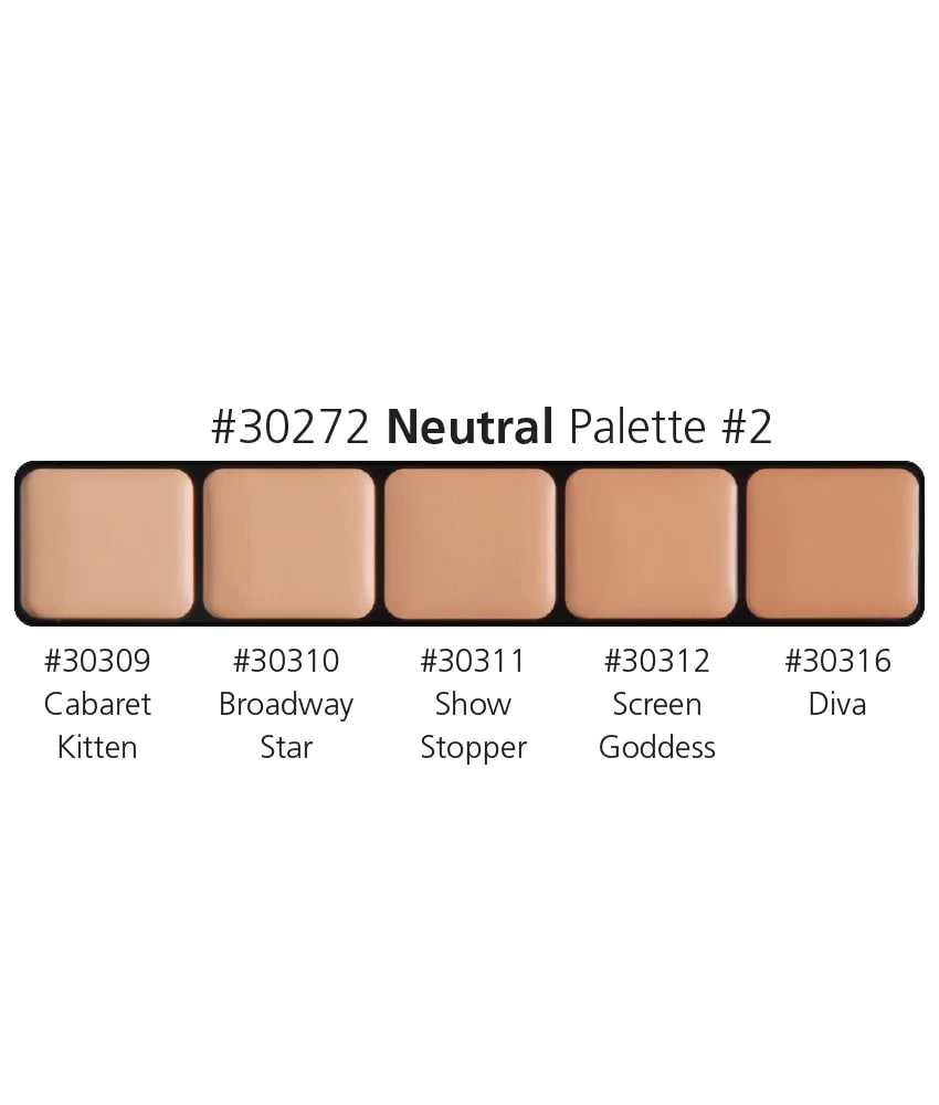 Graftobian HD Glam Creme Palette Neutral #2 - 30272