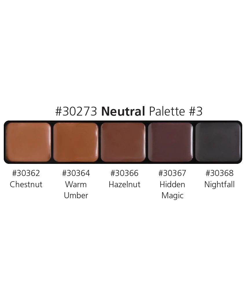 Graftobian HD Glam Creme Palette Neutral #3 - 30273