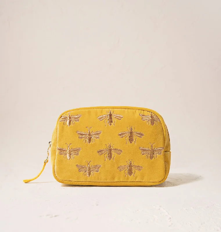 Honey Bee Makeup Bag