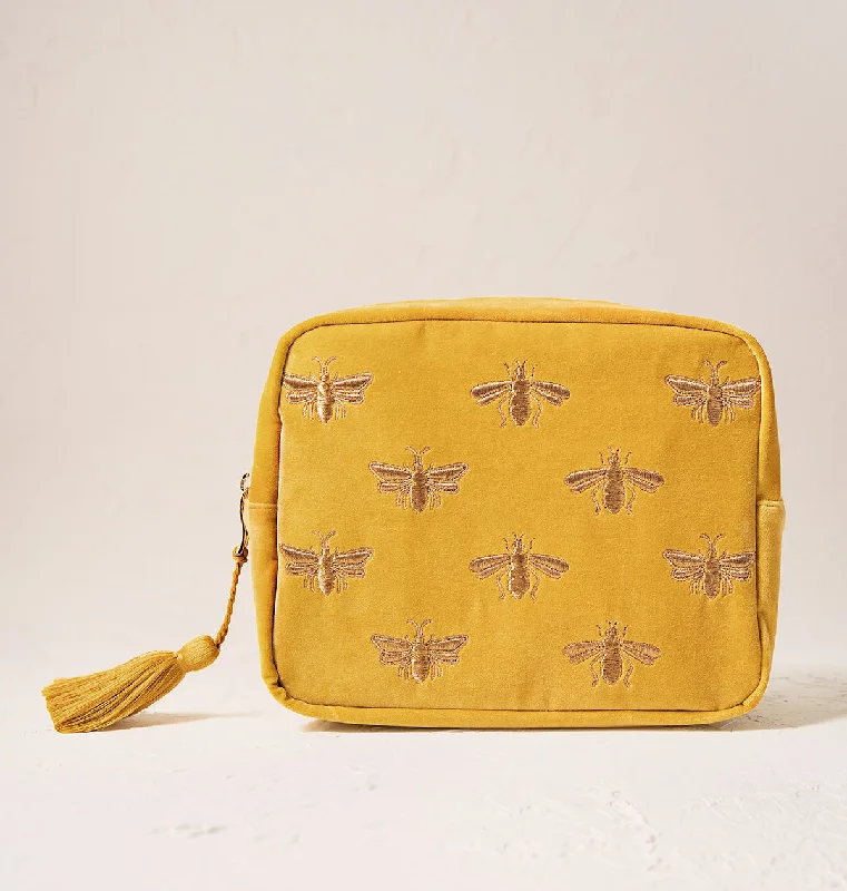 Honey Bee Wash Bag