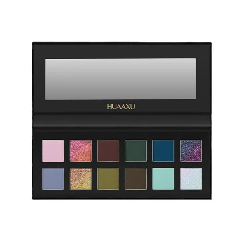 HUAXU Velvet Collection 12-color Chameleon Eyeshadow Palette T4213