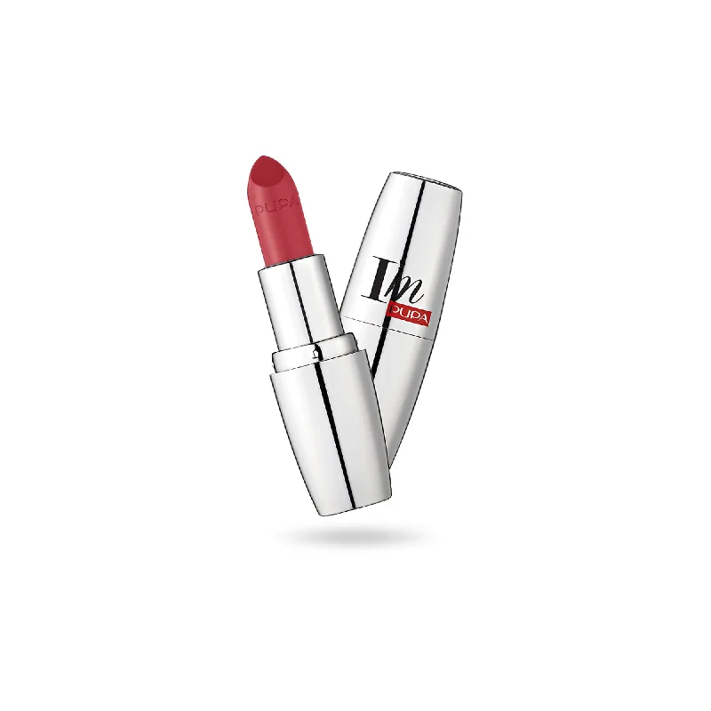 I Am Pure-Colour Lipstick - 111 Glam Rose by Pupa Milano for Women - 0.123 oz Lipstick