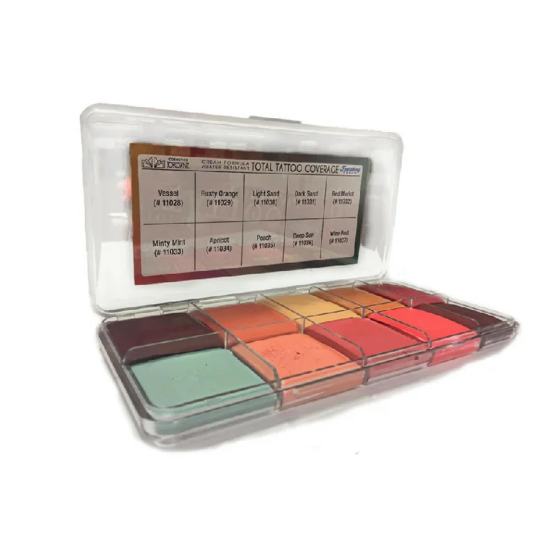 Jordane Cosmetics Total Tattoo Coverage Finishing Touch Palette