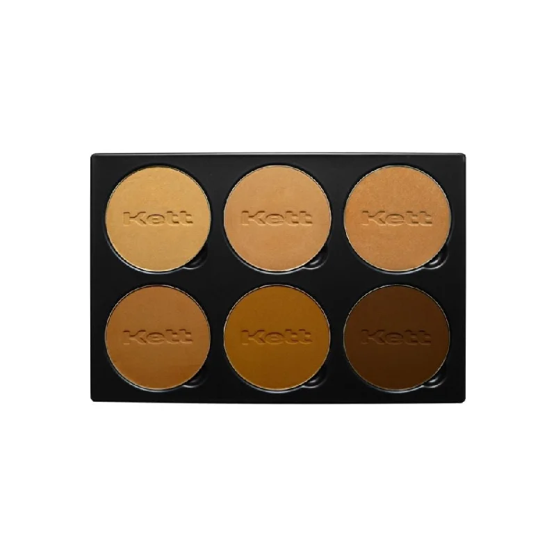 Kett Fixx Powder Pro Palette Tan To Deep