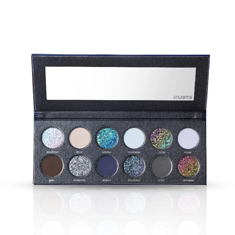 KRYPTEIN COSMETICS ATLANTIS 12-Color Chameleon Eyeshadow Palette T4214