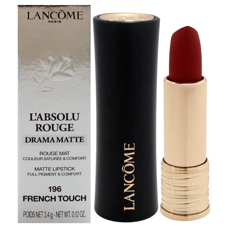 LAbsolu Rouge Drama Matte Lipstick - 196 French Touch by Lancome for Women - 0.12 oz Lipstick