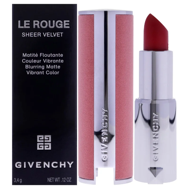 Le Rouge Sheer Velvet Matte Lipstick - 36 L Interdit by Givenchy for Women - 0.12 oz Lipstick