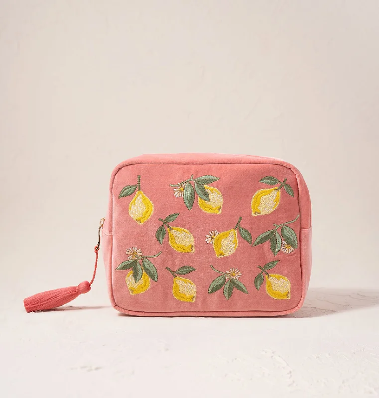 Lemon Blossom Wash Bag