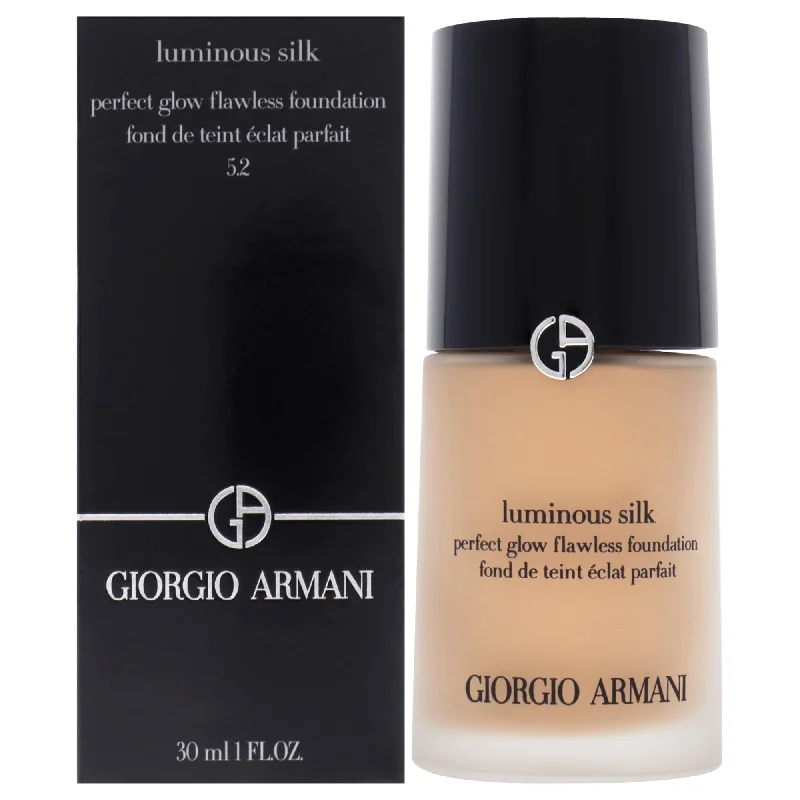 Luminous Silk Foundation - 5.2 Light to Medium Peach by Giorgio Armani for Women - 1 oz Foundation