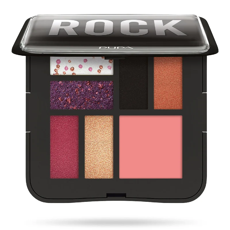 Make-Up Palette - 004 Rock by Pupa Milano for Women - 0.280 oz Makeup