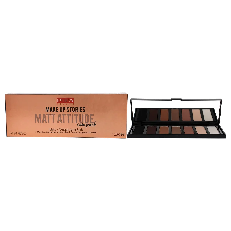 Make Up Stories Compact Palette - 003 Matt Attitude by Pupa Milano for Women - 0.469 oz Eye Shadow