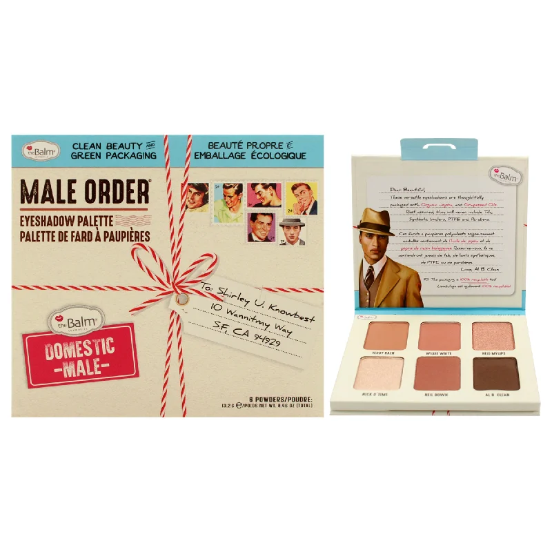 Male Order Domestic Eyeshadow Palette by the Balm for Women - 0.46 oz Eye Shadow