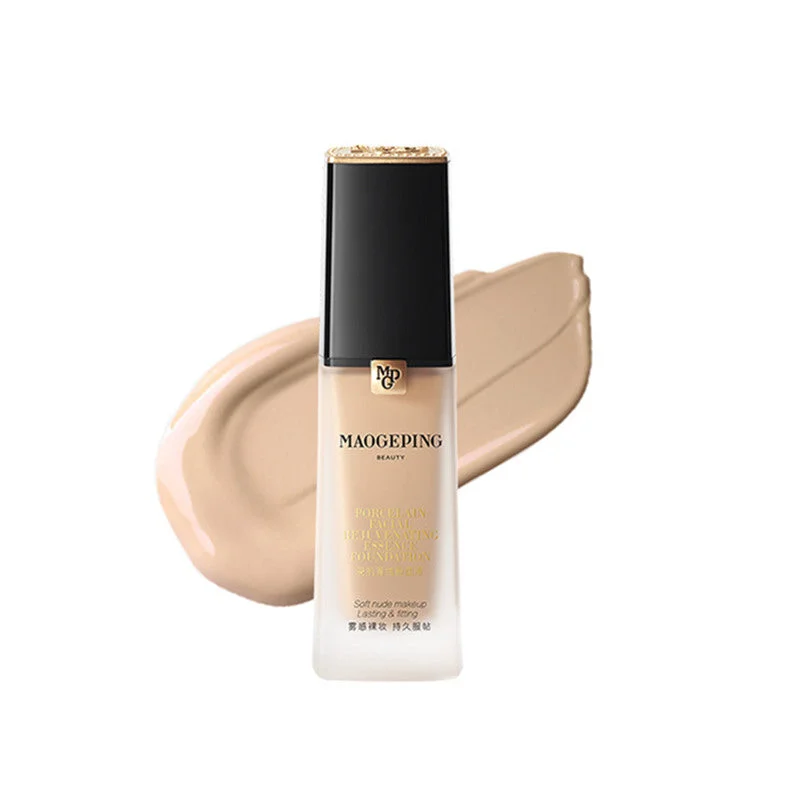 MAOGEPING Porcelain Rejuvenating Soft Nude Fitting Liquid Foundation (2.0) T3316