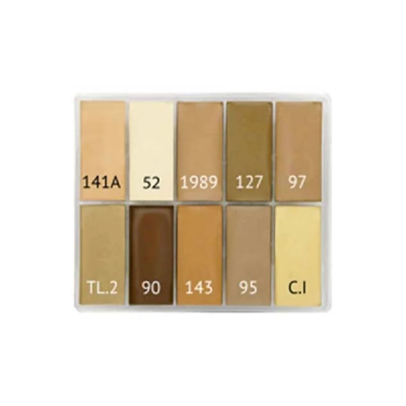 MaqPro Fard Creme 10 Color Palette Asia