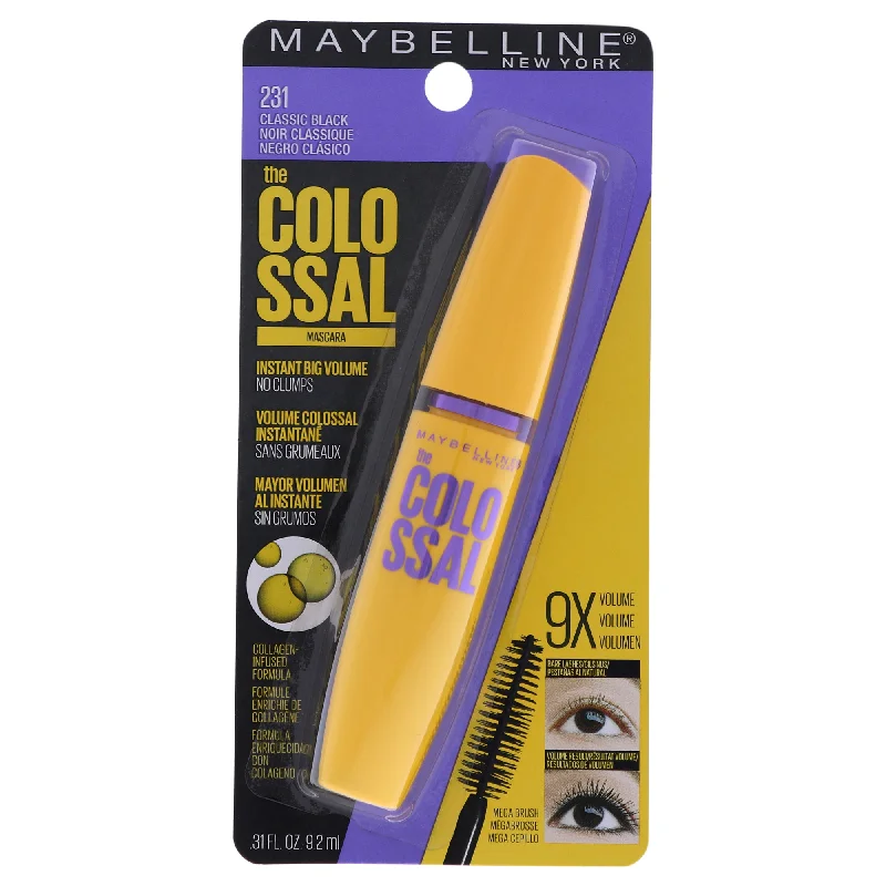 Maybelline The Colossal Volum Express Mascara - 231 Classic Black For Women 0.31 oz Mascara