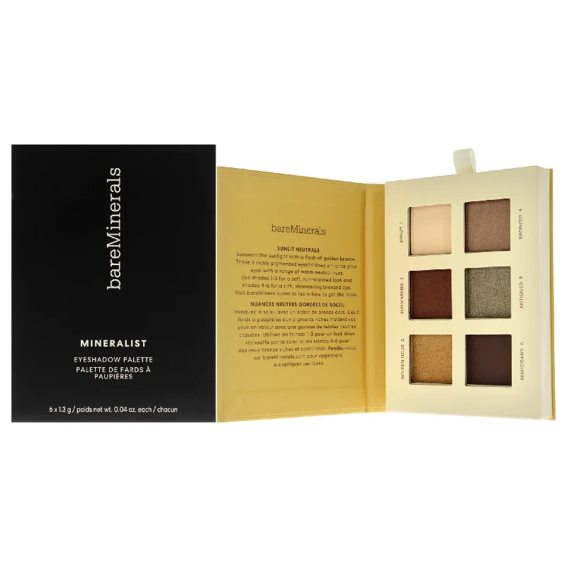 Mineralist Eyeshadow Palette - Sunlit by bareMinerals for Women - 0.24 oz Eye Shadow