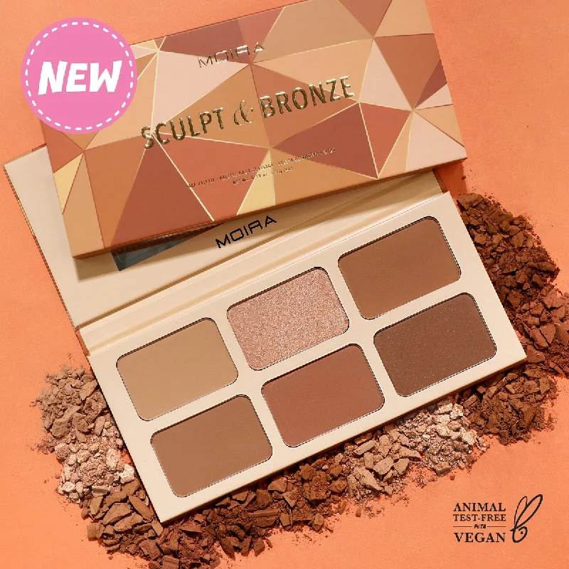 Moira Sculpt & Bronze Face Palette HCP005