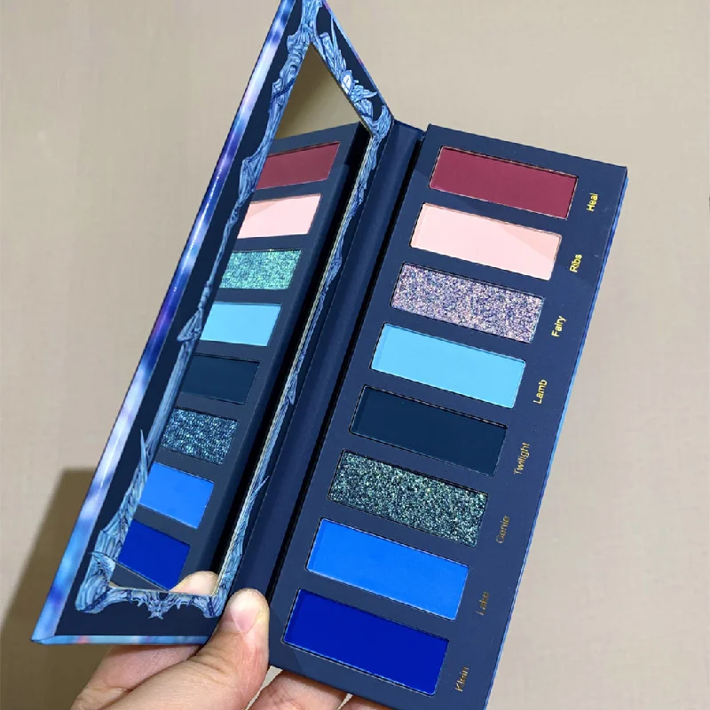 Narimi Blue Twilight Dawn 8-Color Eyeshadow Palette (6.0) T3947