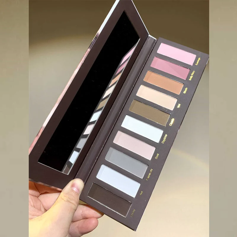 Narimi Cicada Shadow 10-Color Matte Eyeshadow Palette (7.0) T4043