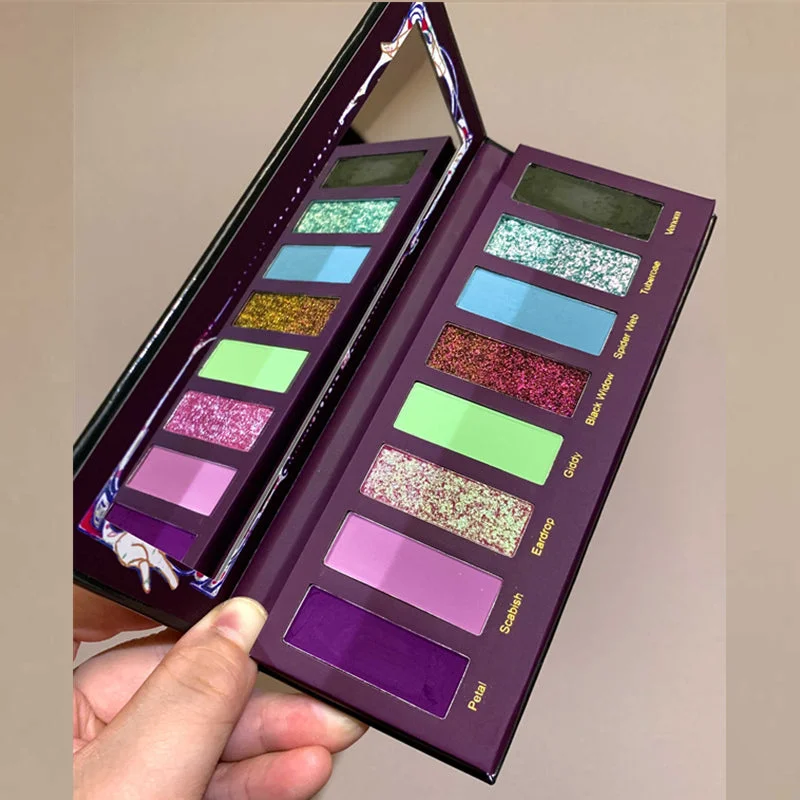 Narimi Night Spider 8-Color Chameleon Eyeshadow Palette (7.0) T4041