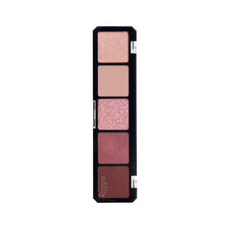 ODDITY 5-Color Glass Pearlescent Eyeshadow Palette T4199