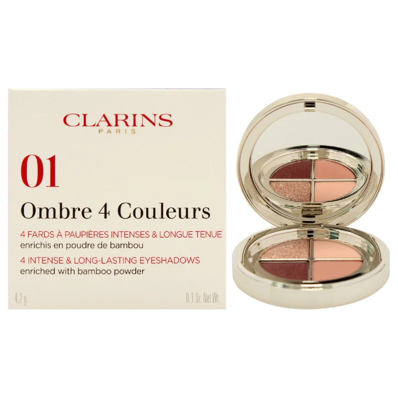 Ombre 4 Couleurs Eye Shadow Palette - 01 Fairy Tale Nude Gradation by Clarins for Women - 0.1 oz Eye Shadow