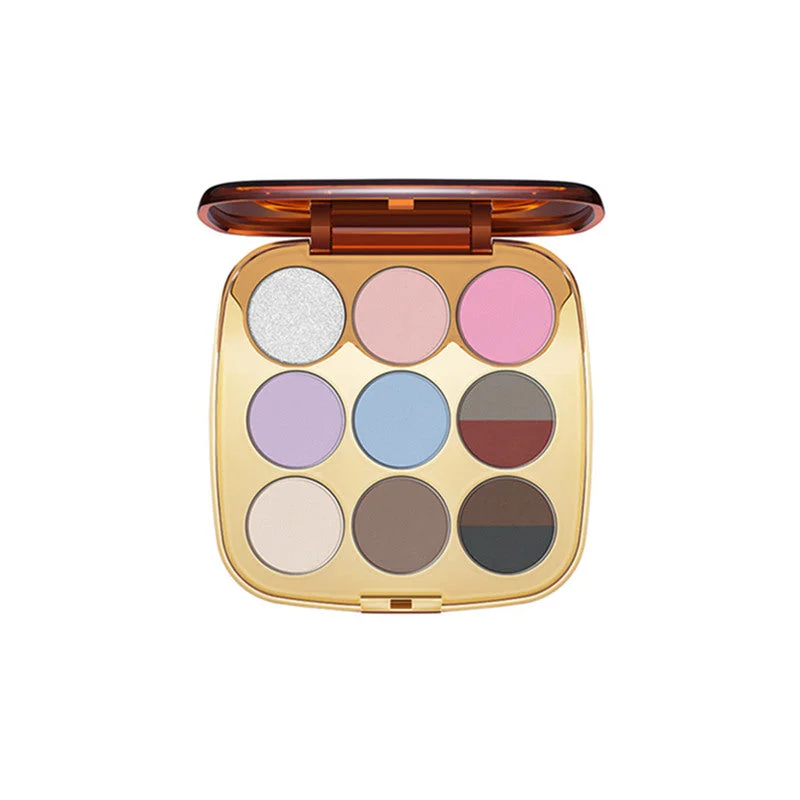 OUT-OF-OFFICE 9 Color Pearlescent Shimmer Matte Eyeshadow Palette T3759