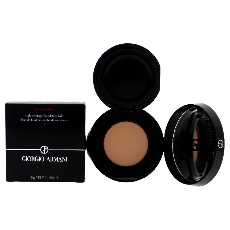 Power Fabric High Coverage Foundation Balm - 02 by Giorgio Armani for Women - 0.32 oz Foundation